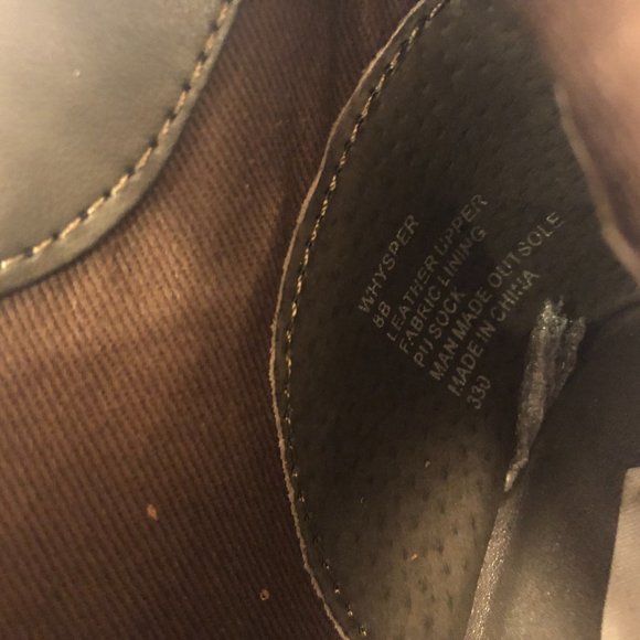 Steve Madden Whysper Leather Booties Ankle Boots Size 8 - Picture 8 of 10